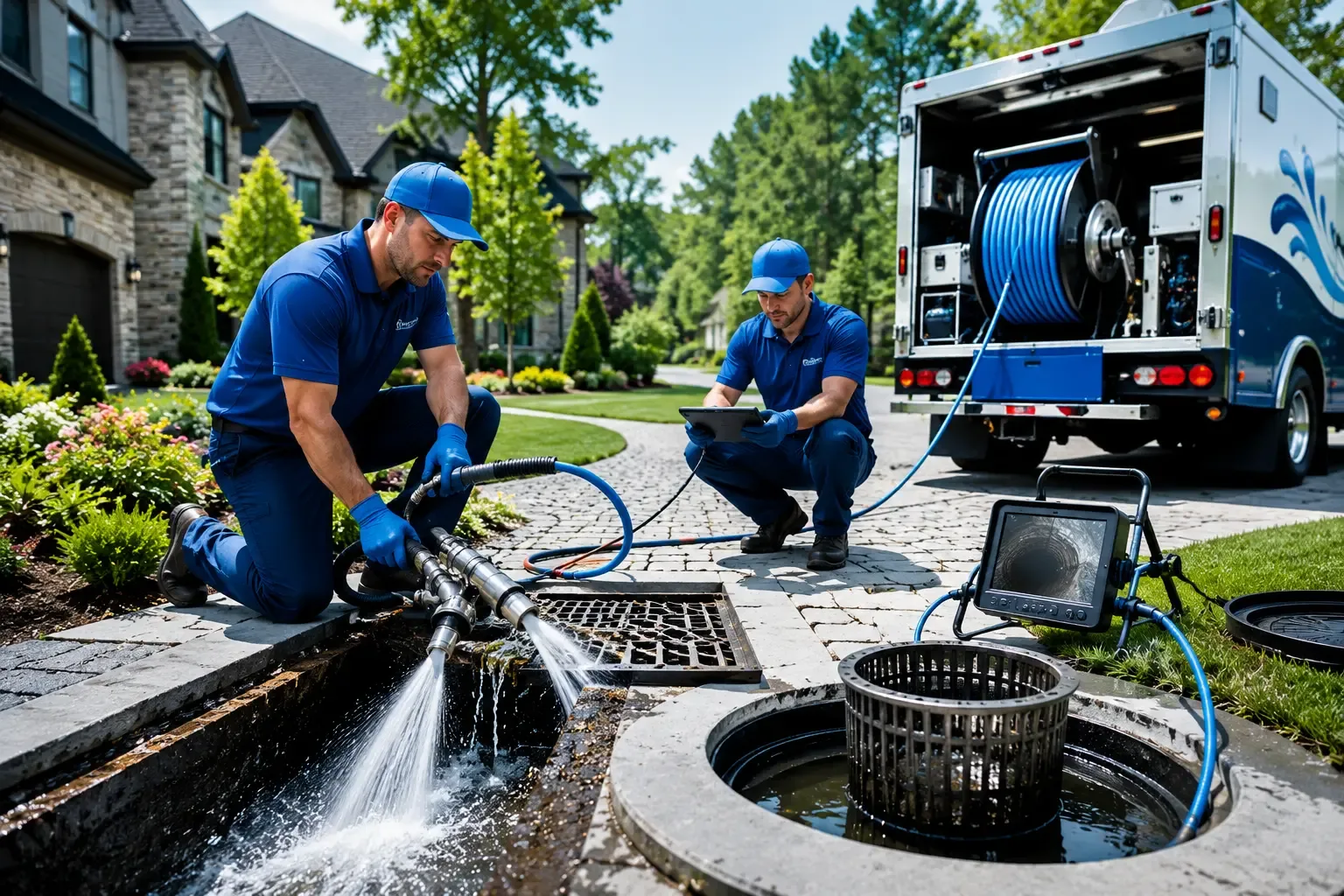 Local outdoor drain cleaning professionals in Manitou, KY